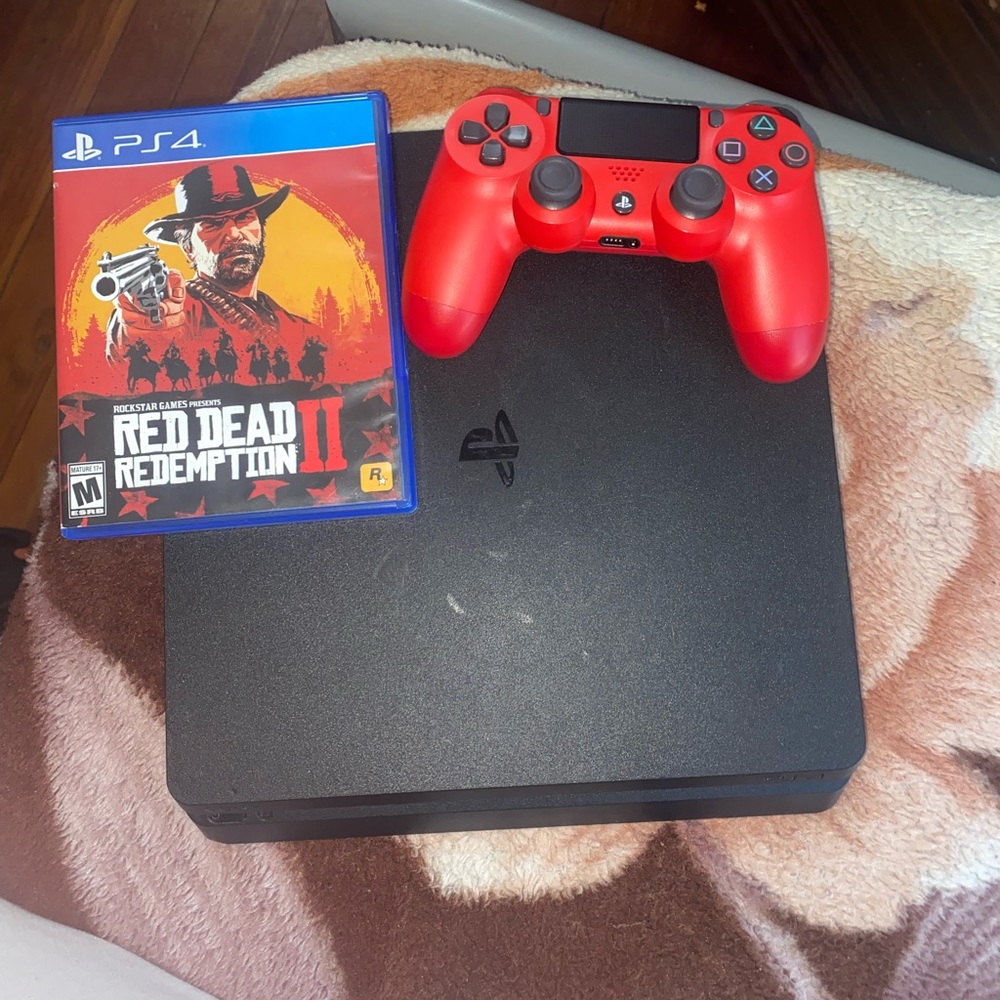 PS4 slim red dead redemption two